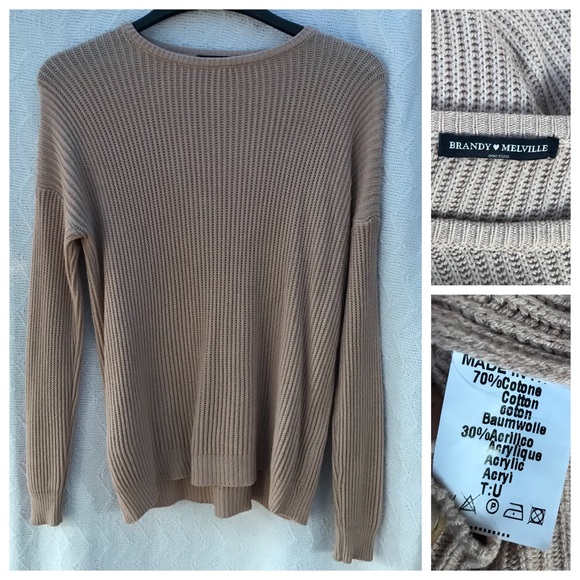 Brandy Melville Sweaters - Brandy Melville Ribbed Sweater